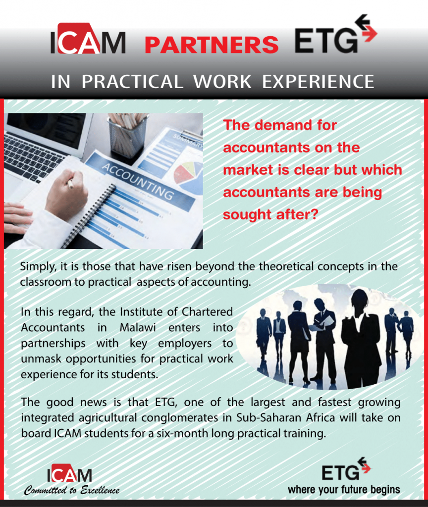 ICAM PARTNERS ETG Institute of Chartered Accountants in Malawi